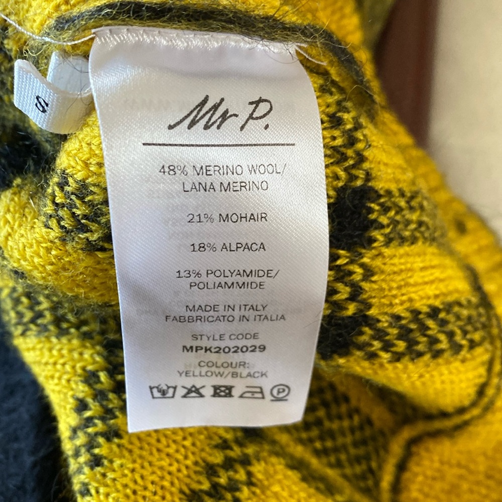 Mr. P brushed wool sweater